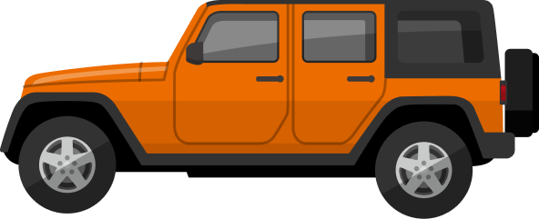 大型クラス 1BOX・SUVのイラスト